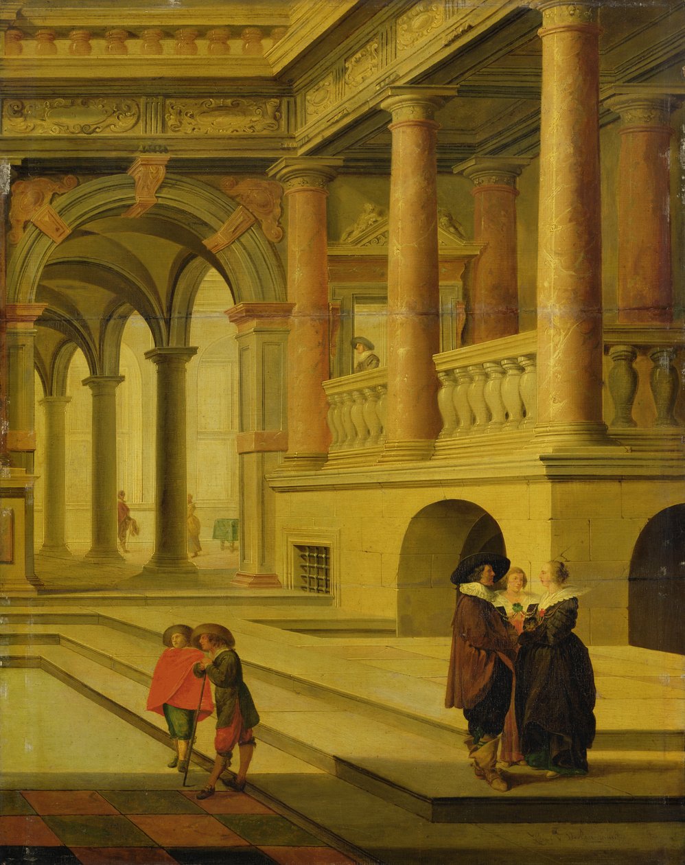Palasthof von Dirck van Delen