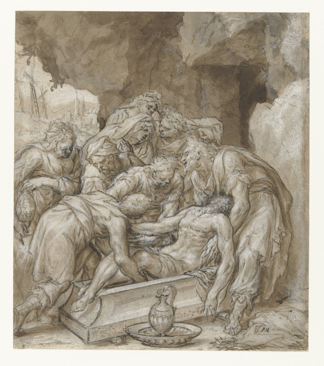 Grablegung von Dirck Barendsz.