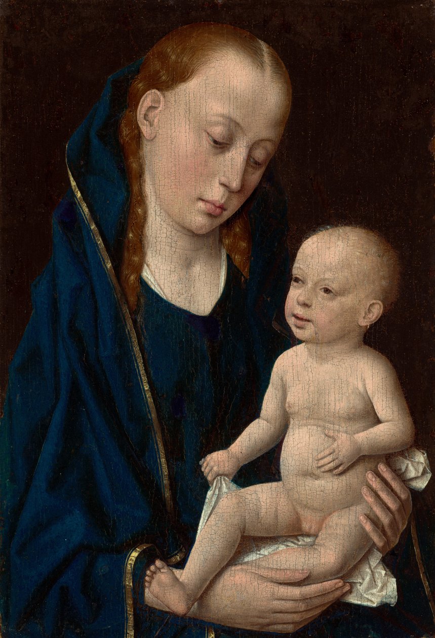 Madonna mit Kind von Dirck Bouts