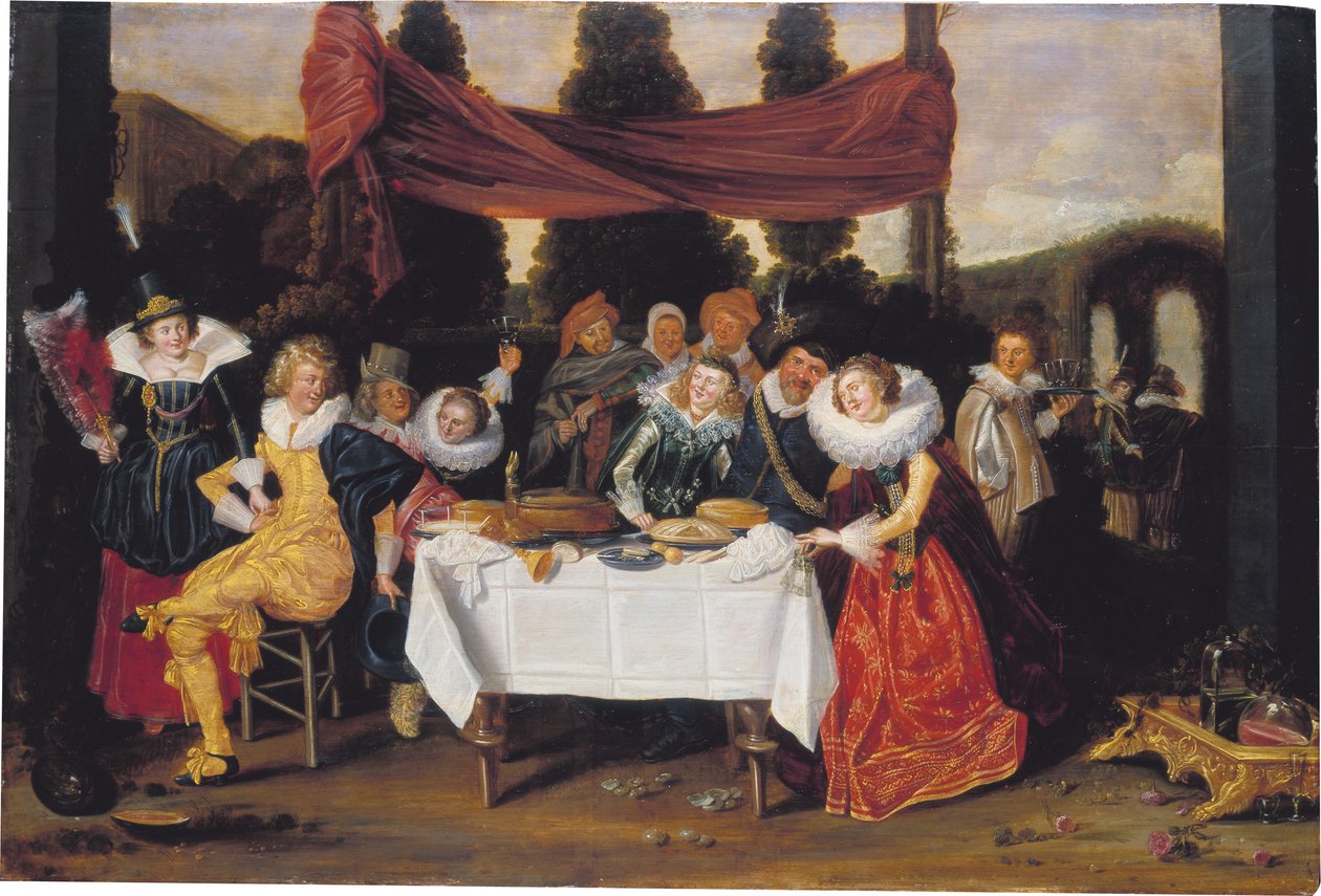 Fröhliche Gesellschaft von Dirck Hals