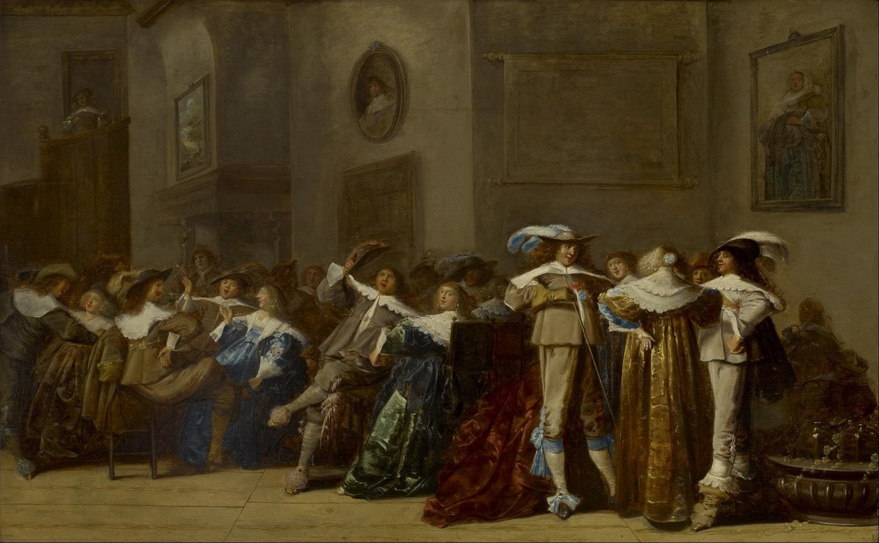 Fröhliche Gesellschaft von Dirck Hals