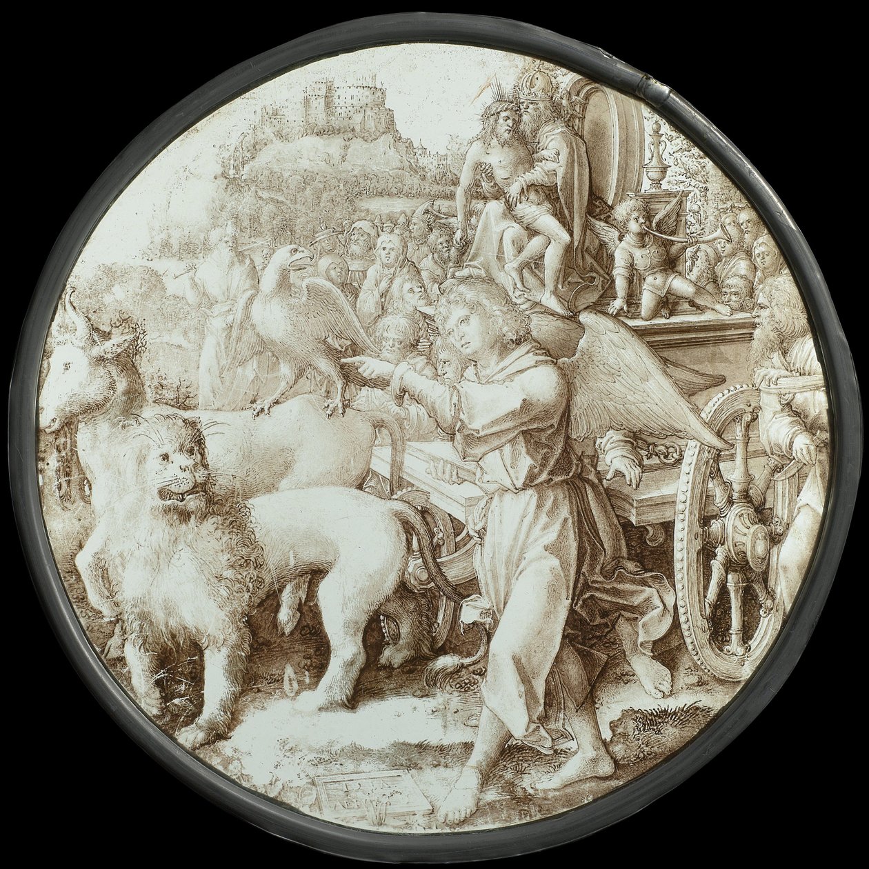 Der Triumph der Ewigkeit von Dirck Vellert
