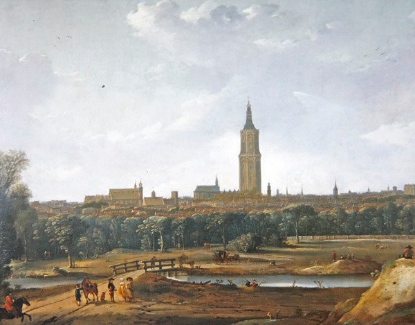 Ansicht von Den Haag von Dirck Verhaert