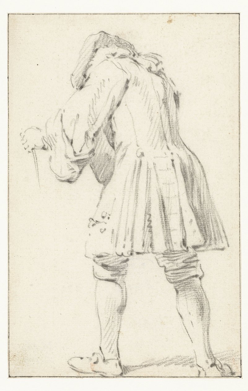 Stehender Soldat, von hinten gesehen von Dirk Maas