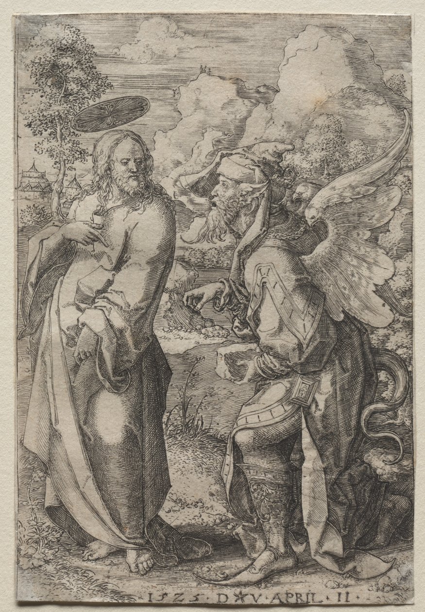 Die Versuchung Christi von Dirk Vellert