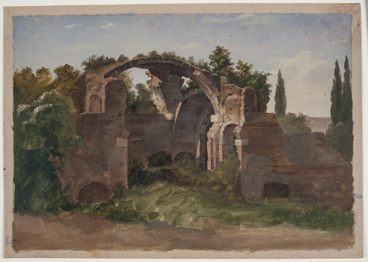 Ruinen. Caracalla-Thermen in Rom? von Ditlev Blunck