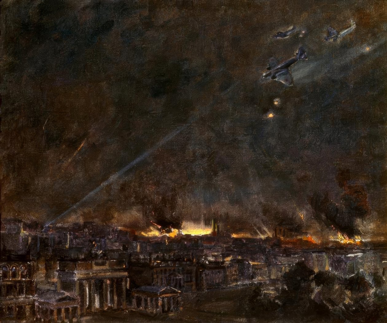 Einsatz über Berlin von Dmitri Michailowitsch Tarchow