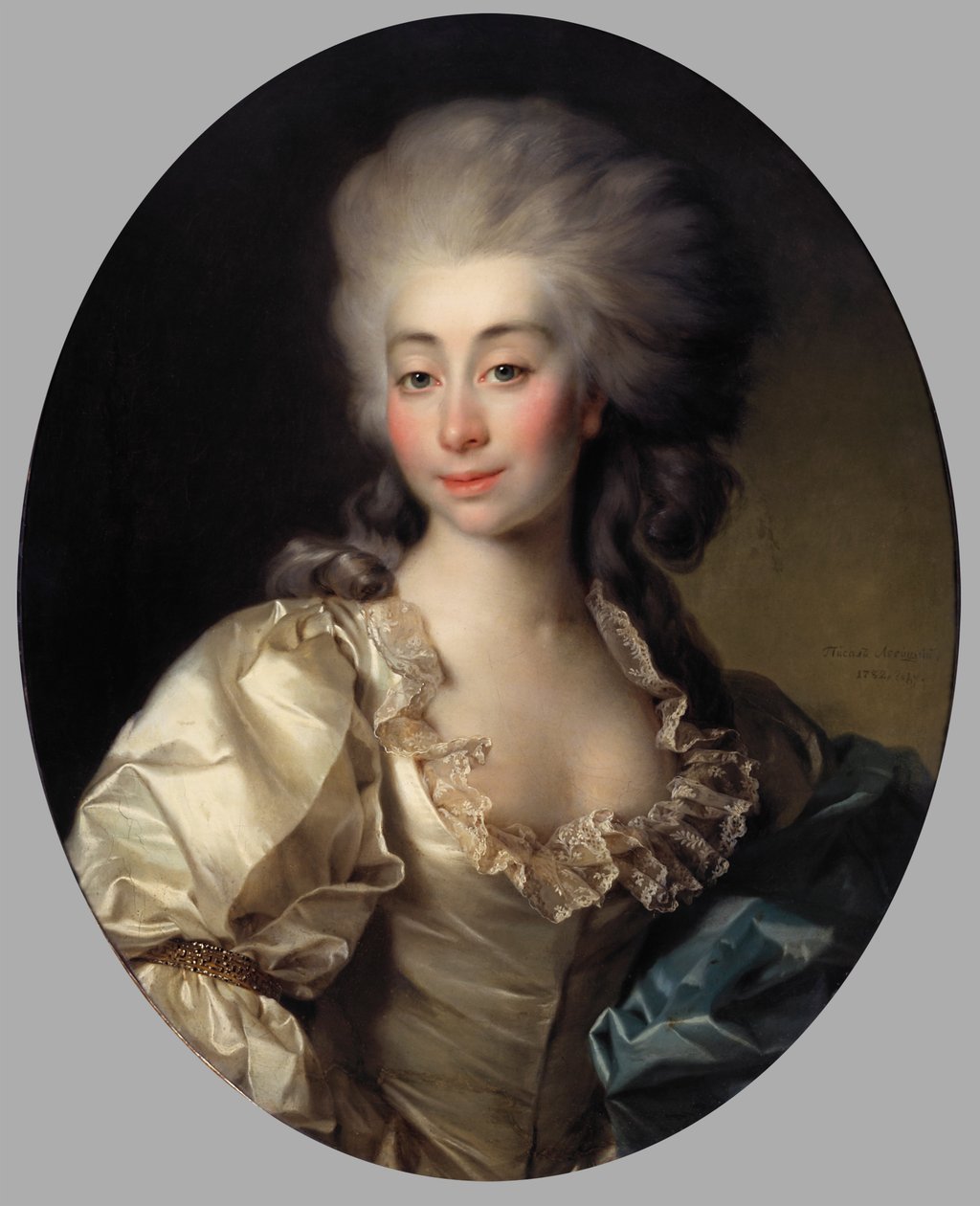 Porträt der Gräfin Urszula Mniszech von Dmitry Levitzky
