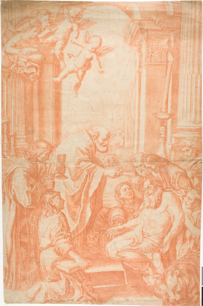Die letzte Kommunion des Heiligen Hieronymus von Domenichino