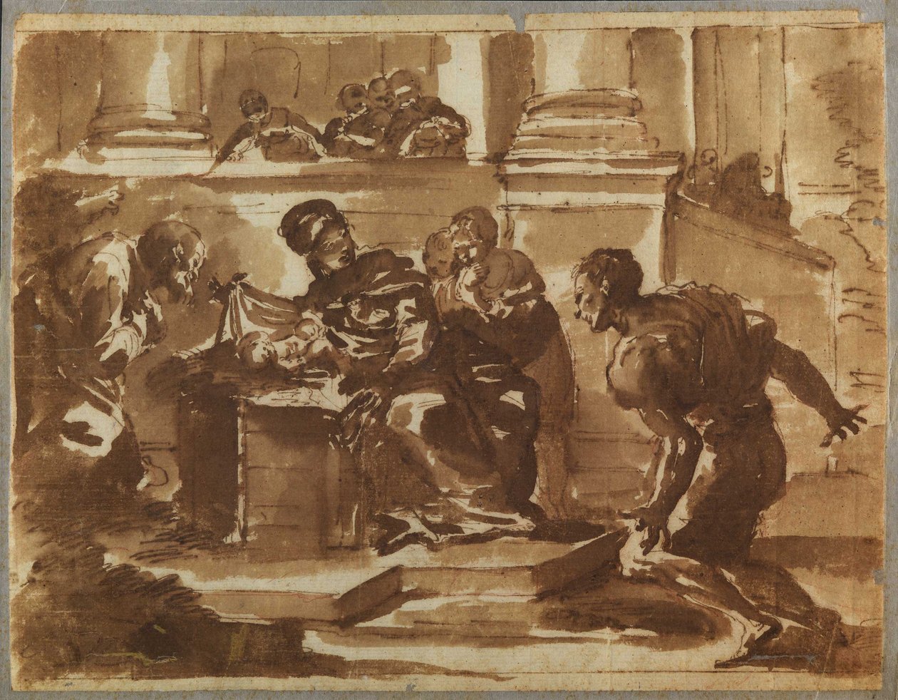 Anbetung der Hirten von Domenico Maria Canuti
