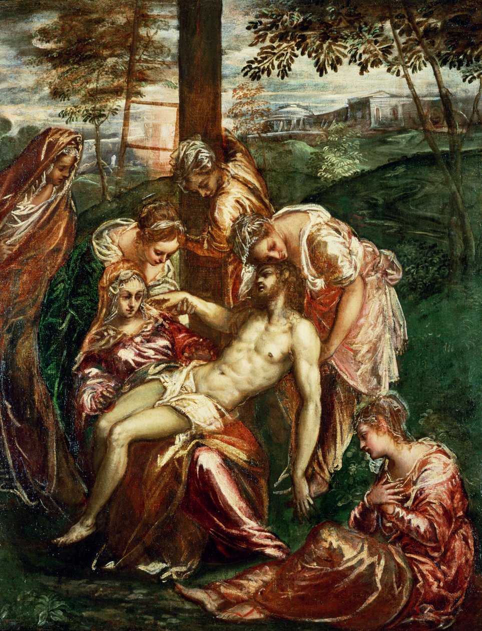 Kreuzabnahme von Domenico Robusti Tintoretto