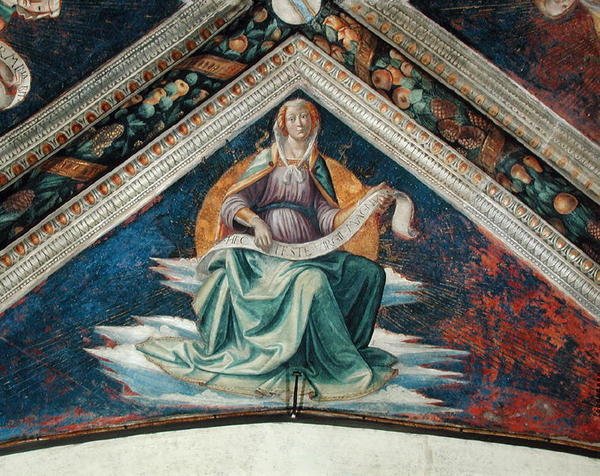 Eine Sibylle, 1483-86 von Domenico Ghirlandaio