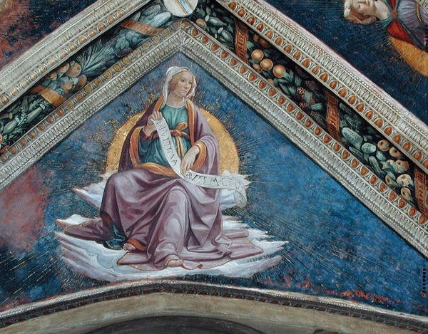 Eine Sibylle, 1483-86 von Domenico Ghirlandaio