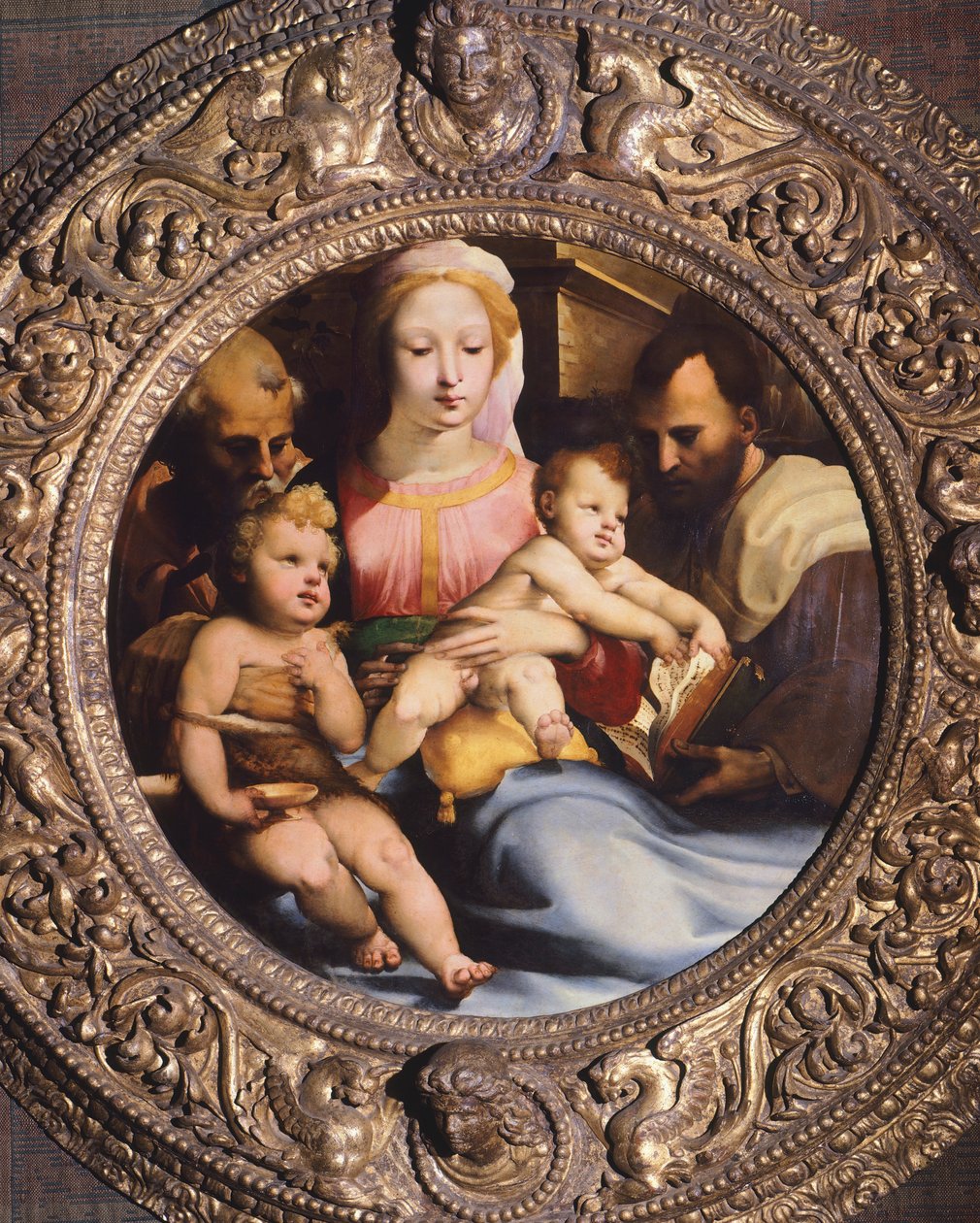 Heilige Familie, von Domenico Beccafumi von Domenico Beccafumi