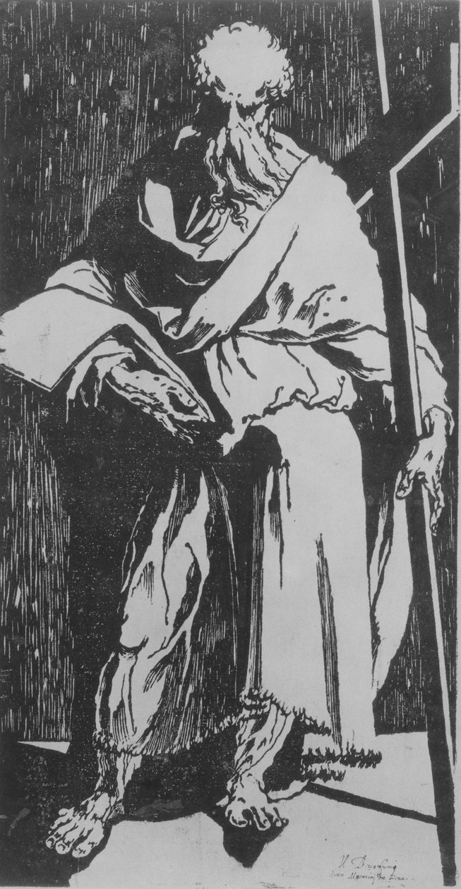 Heiliger Philippus, ca. 1540-1550 von Domenico Beccafumi