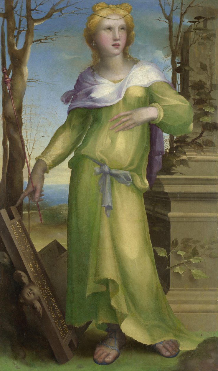 Tanaquil, ca. 1519 von Domenico Beccafumi