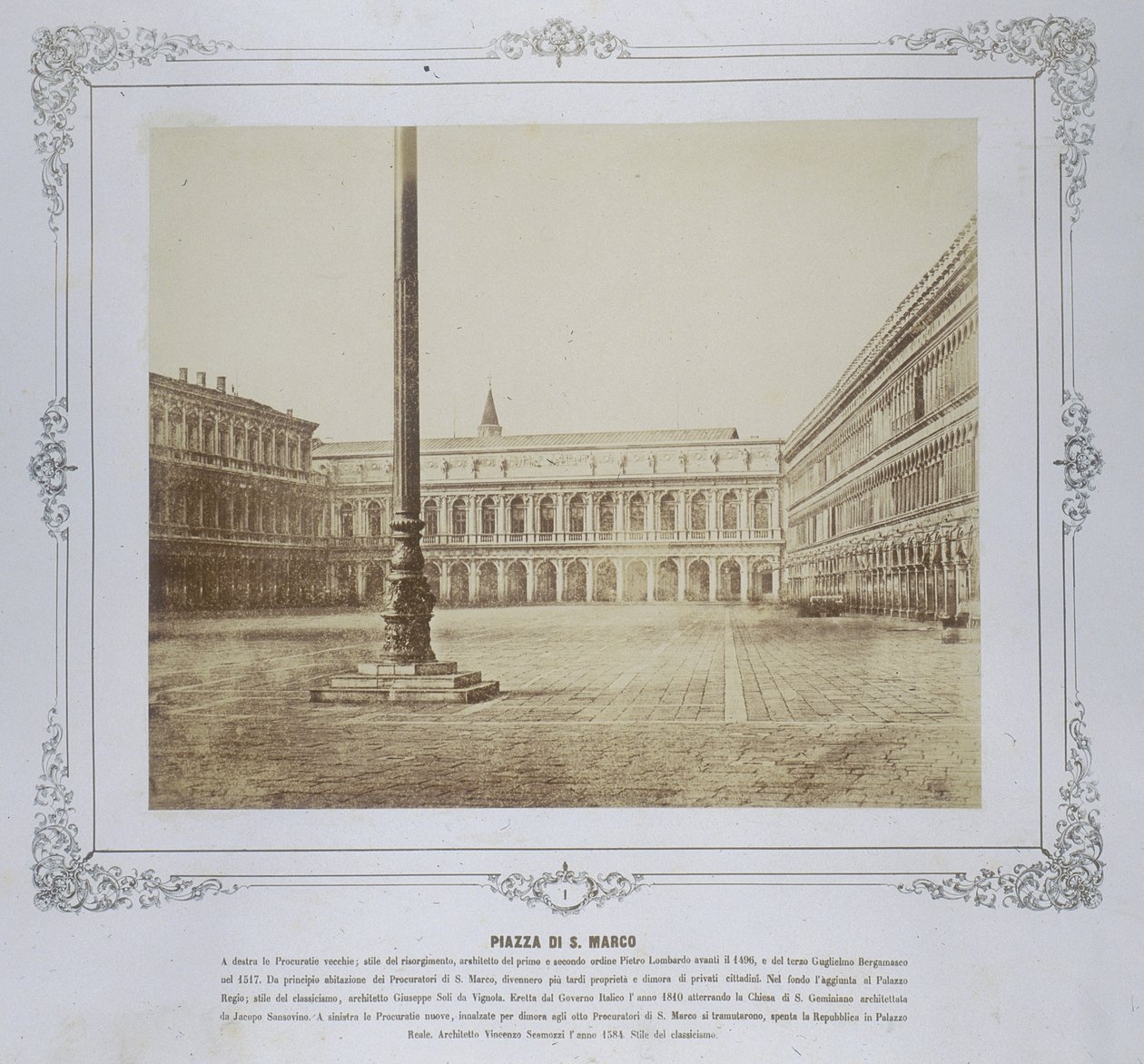 Piazza San Marco von Domenico Bresolin