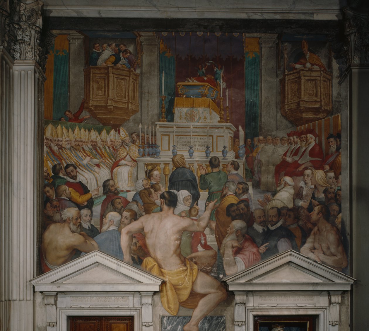 Das Begräbnis von St. Antoninus, 1589 von Domenico Cresti