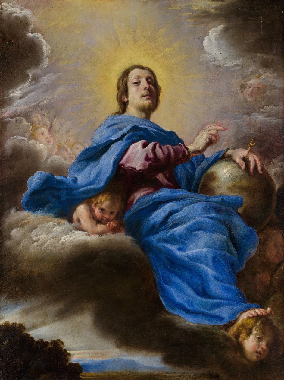 Salvator Mundi, um 1622-23 von Domenico Fetti or Feti