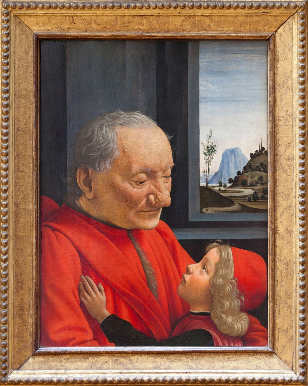 Ein alter Mann und ein Junge, ca. 1490 von Domenico Ghirlandaio