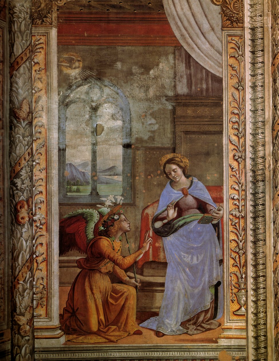 Verkündigung von Domenico Ghirlandaio
