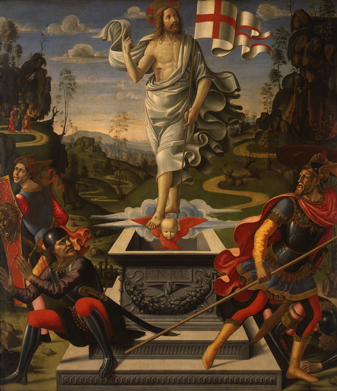 Die Auferstehung Christi von Domenico Ghirlandaio