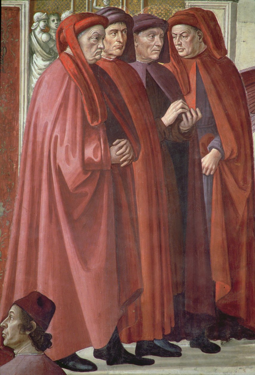Die Verkündigung an Zacharias von Domenico Ghirlandaio