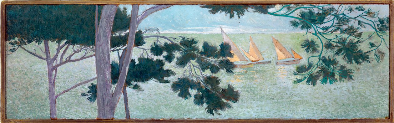 Kiefern am Meer, 1924 von Domenico Guerello