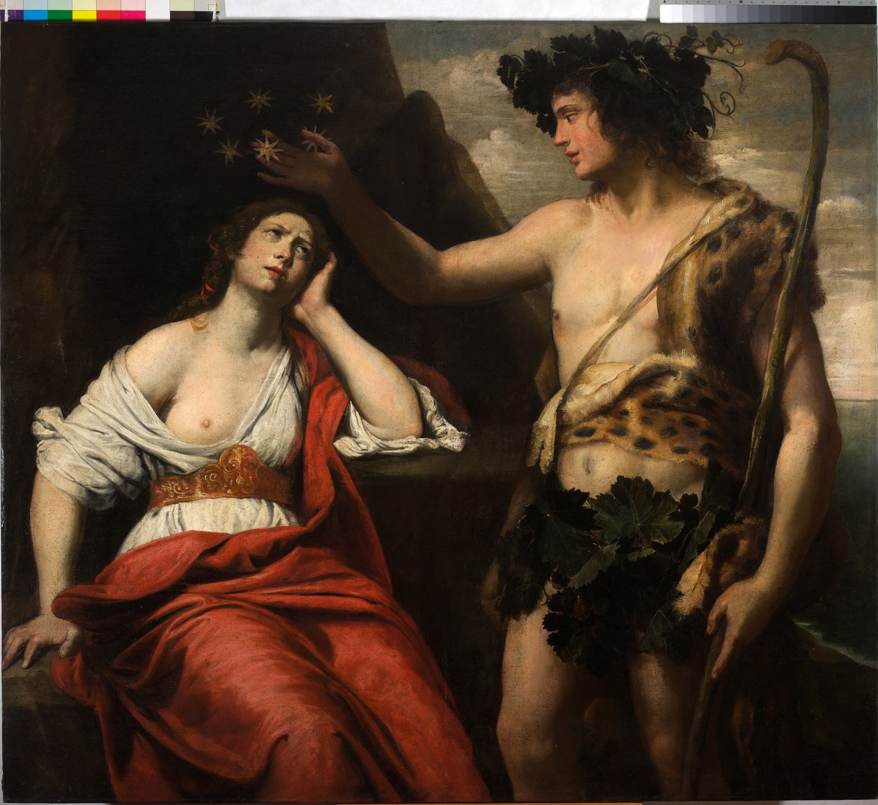 Bacchus und Ariadne von Domenico Il Sarzana Fiasella