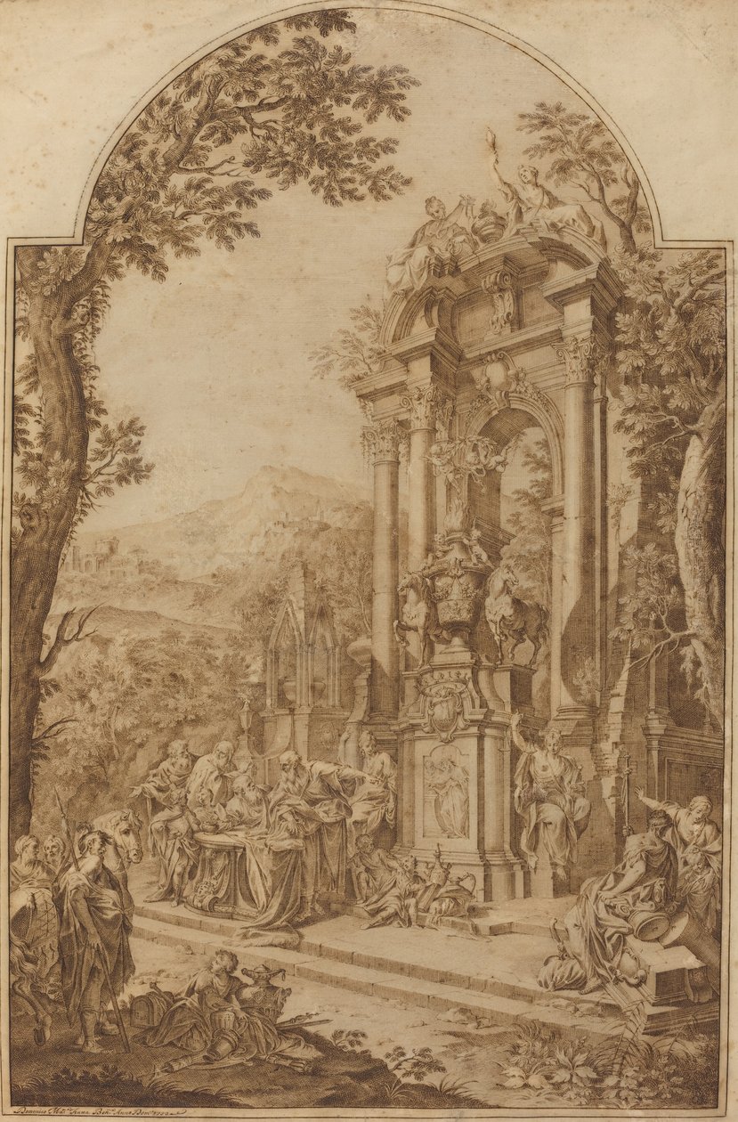 Denkmal für William Chancellor Cowper von Domenico Maria Fratta