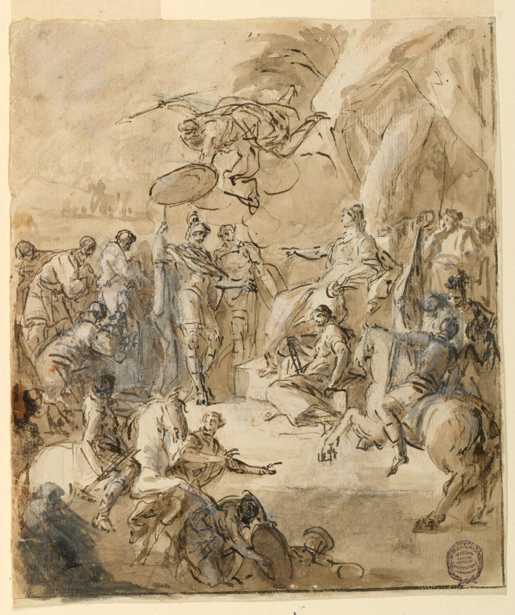 Allegorisches Thema von Domenico Mondo