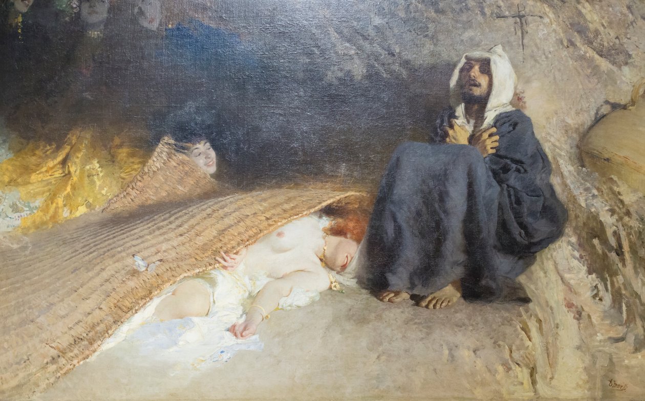 Die Versuchungen des heiligen Antonius von Domenico Morelli
