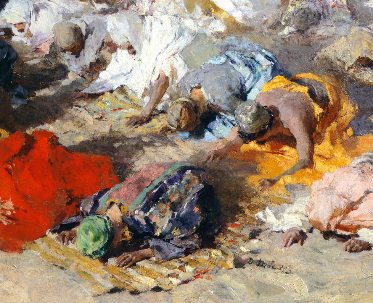 Die Predigt Mohammeds von Domenico Morelli