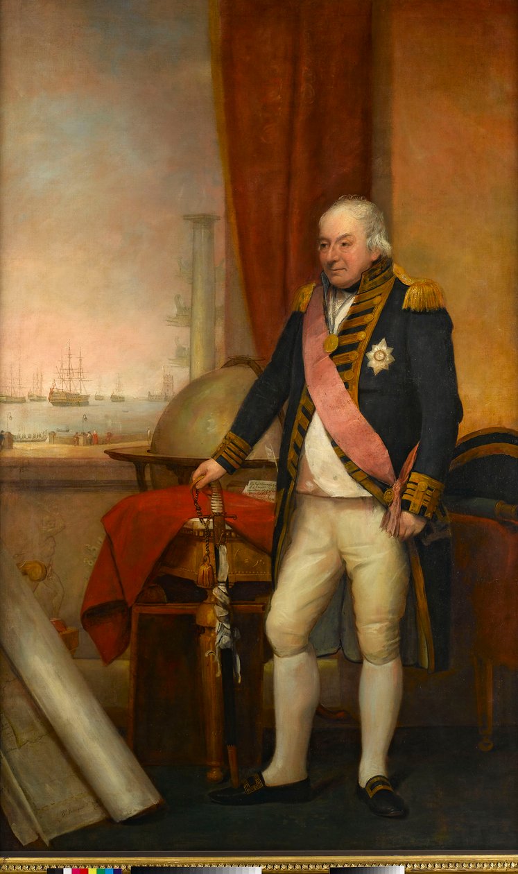 Vizeadmiral Sir John Jervis von Domenico Pellegrini