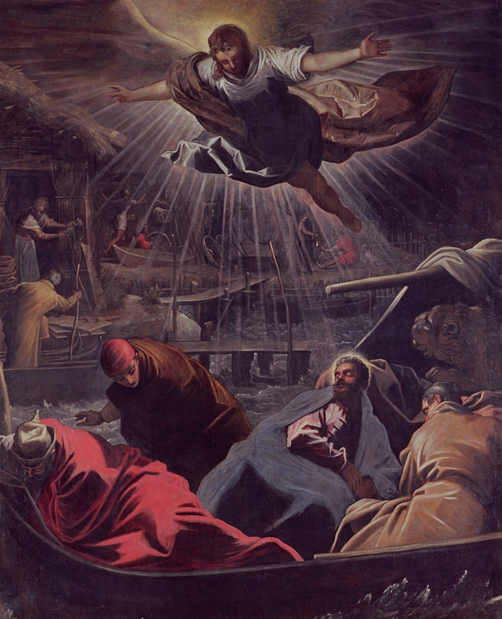 Der Traum des Heiligen Markus von Domenico Robusti Tintoretto