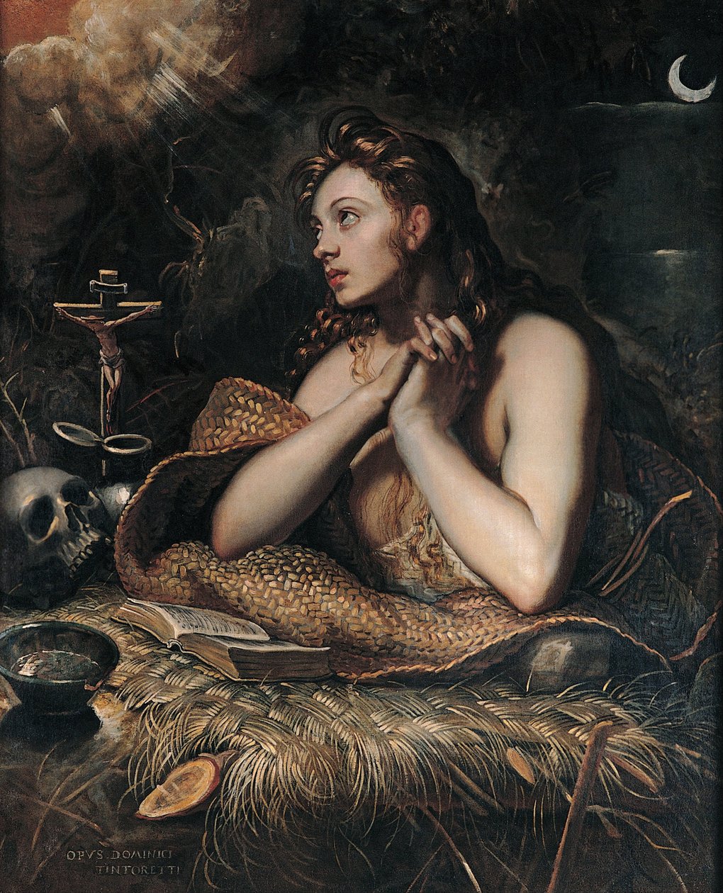 Die reuige Magdalena, ca. 1600 von Domenico Robusti Tintoretto