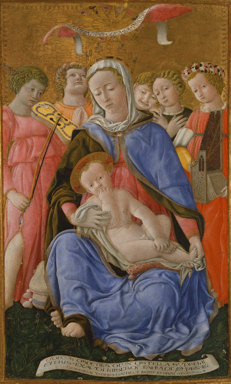 Madonna der Demut von Domenico di Bartolo