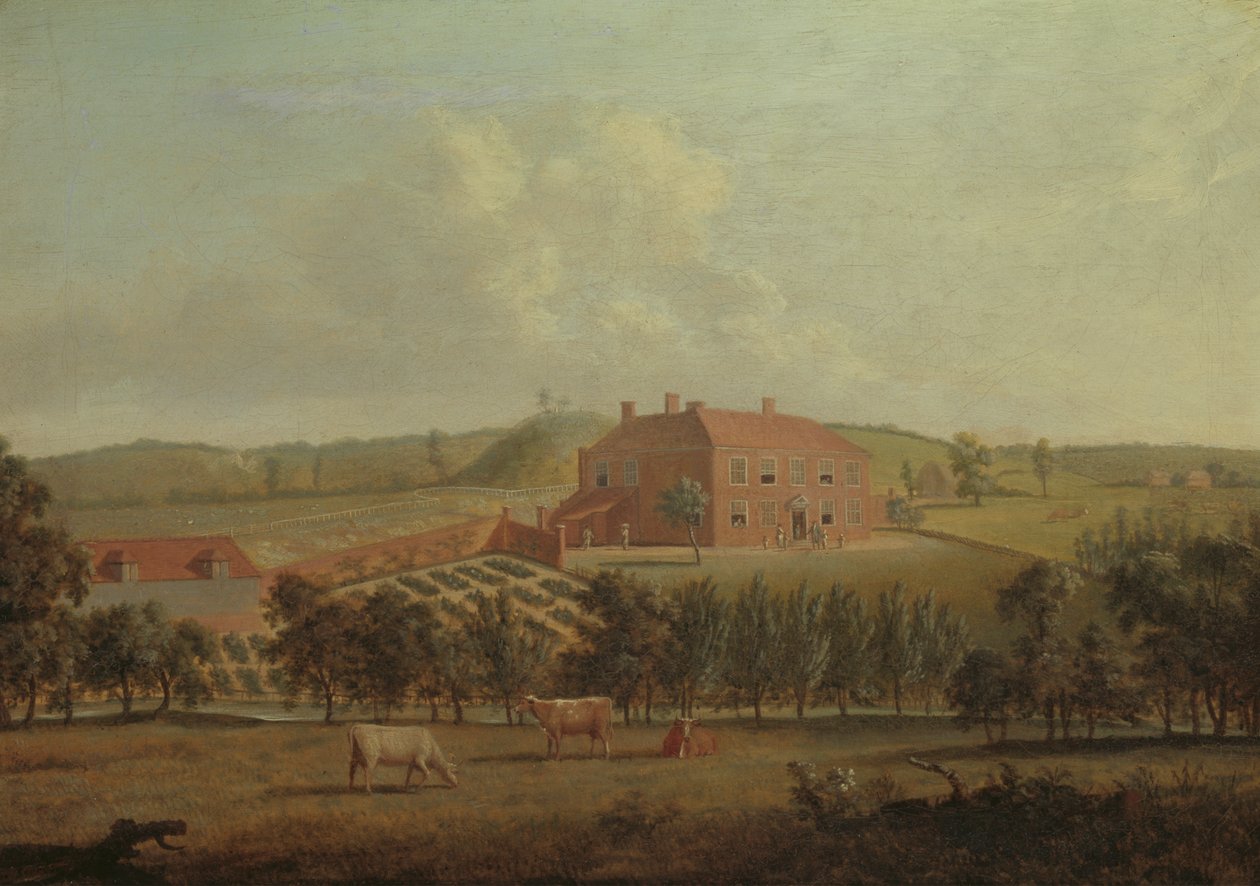 Saint Vincents, in der Nähe von West Malling, Kent von Dominic Serres RA