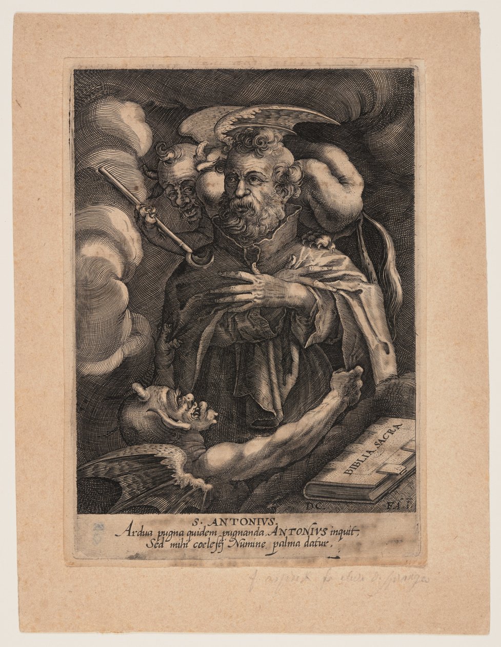 Heiliger Antonius von Dominicus Custos
