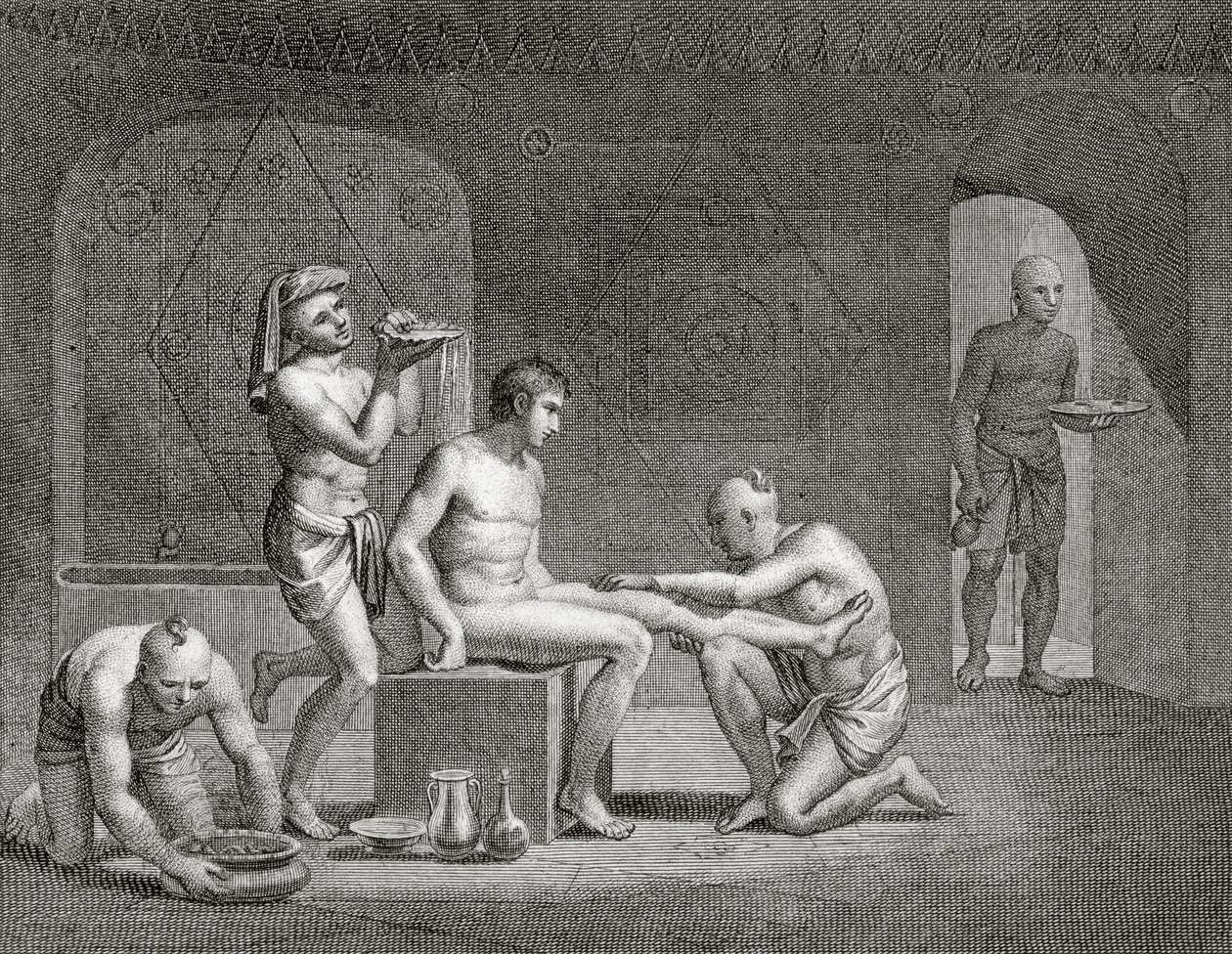 In einem ägyptischen Badehaus, um 1820 von Dominique Vivant Denon