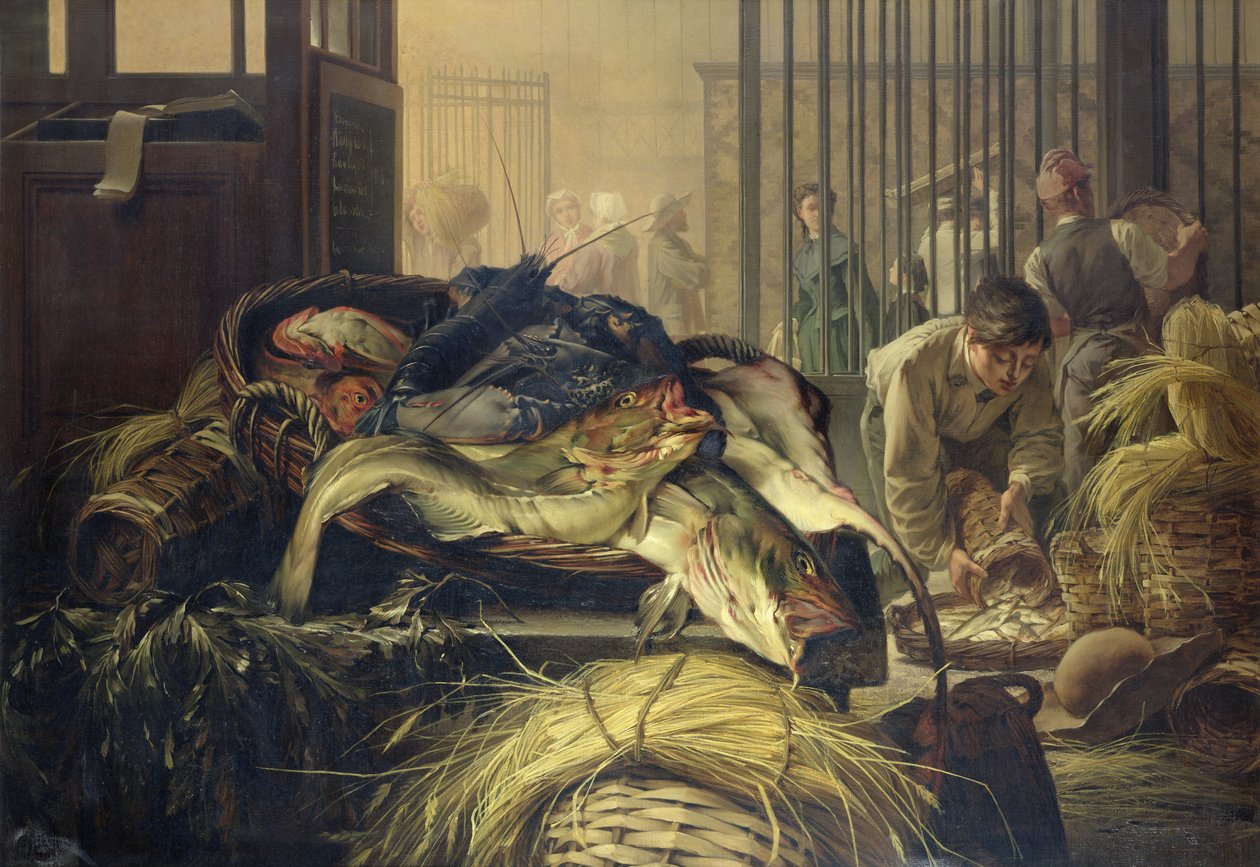 Der Fischmarkt von Dominique Henri Guifard