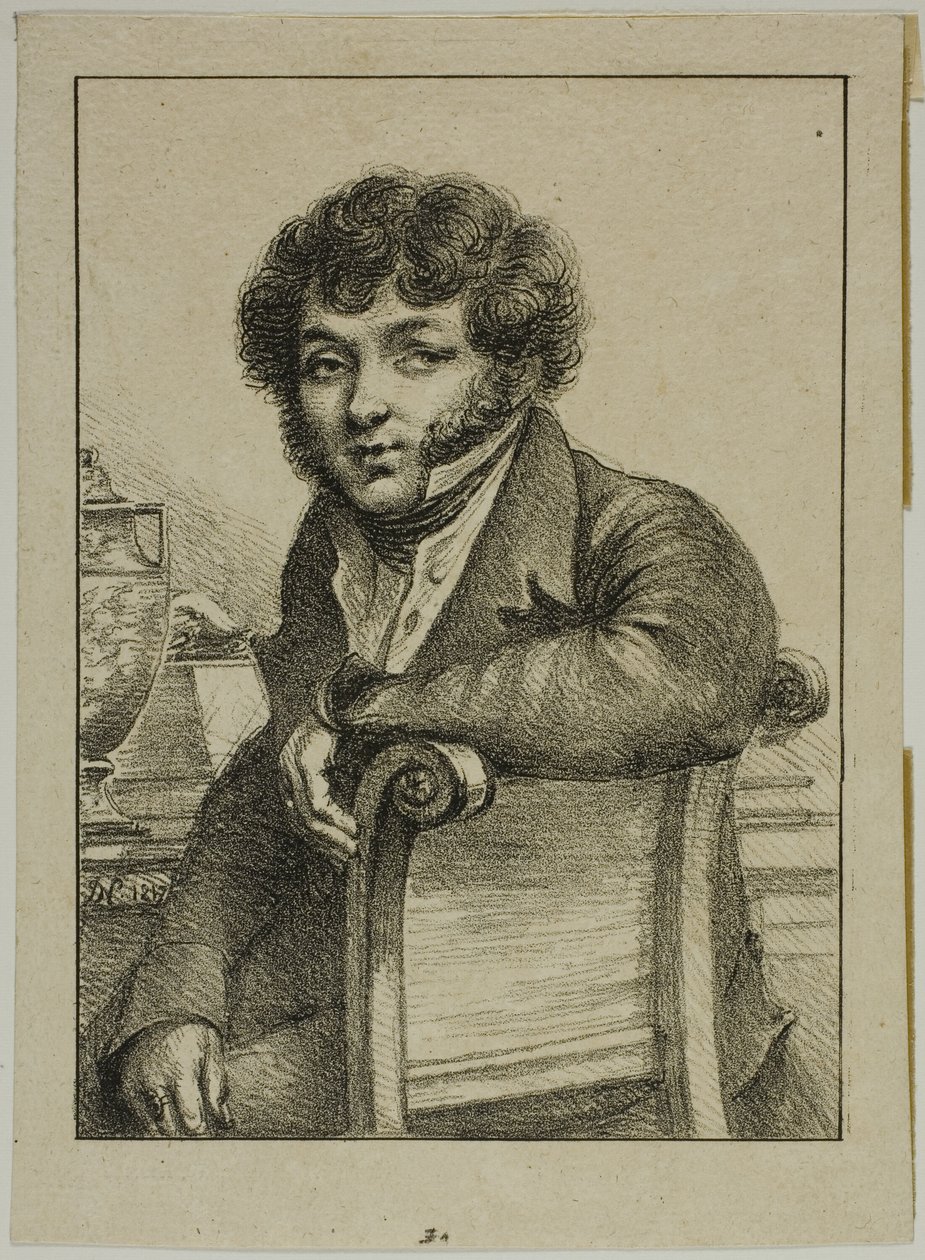Porträt von Brunet, Drucker von Dominique Vivant Denon
