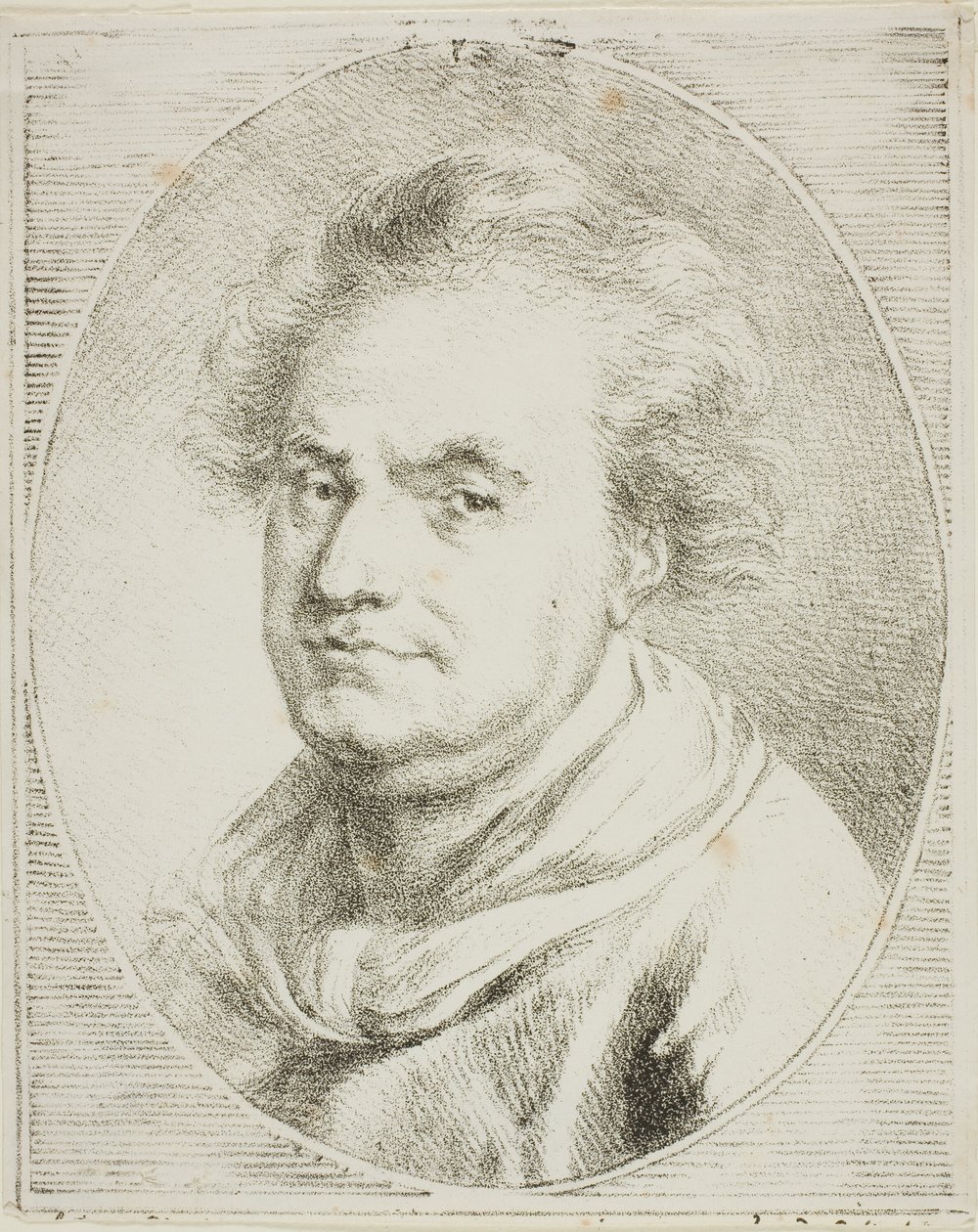 Porträt von Crébillon von Dominique Vivant Denon
