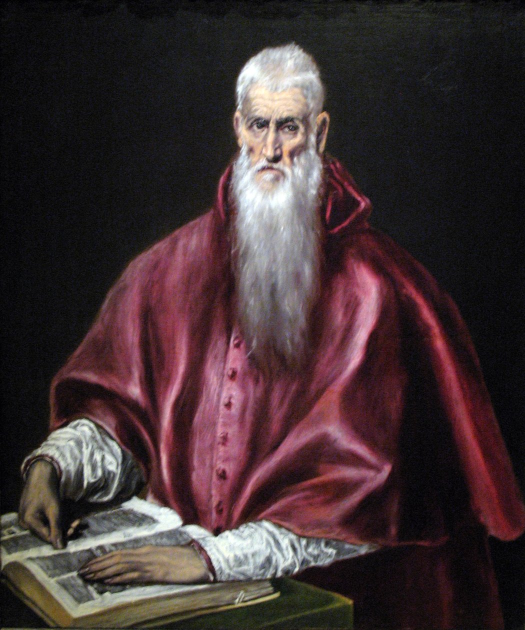 Der heilige Hieronymus als Studierender von El Greco