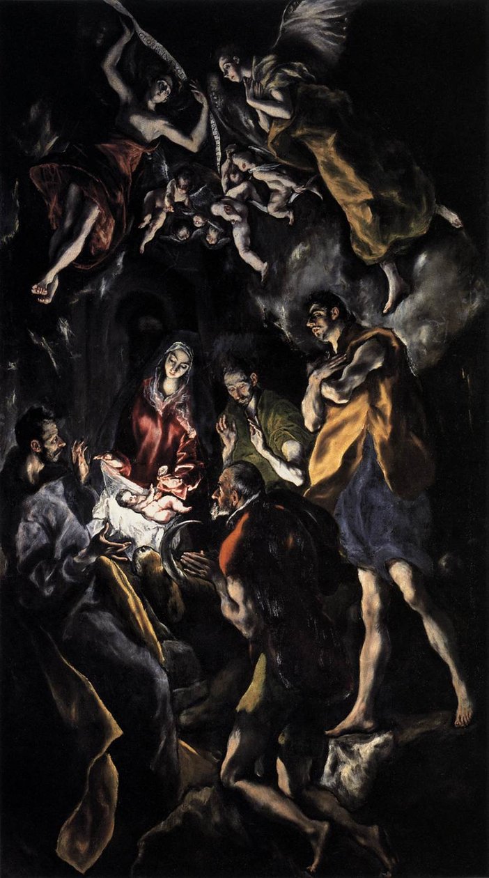 Die Anbetung der Hirten von El Greco