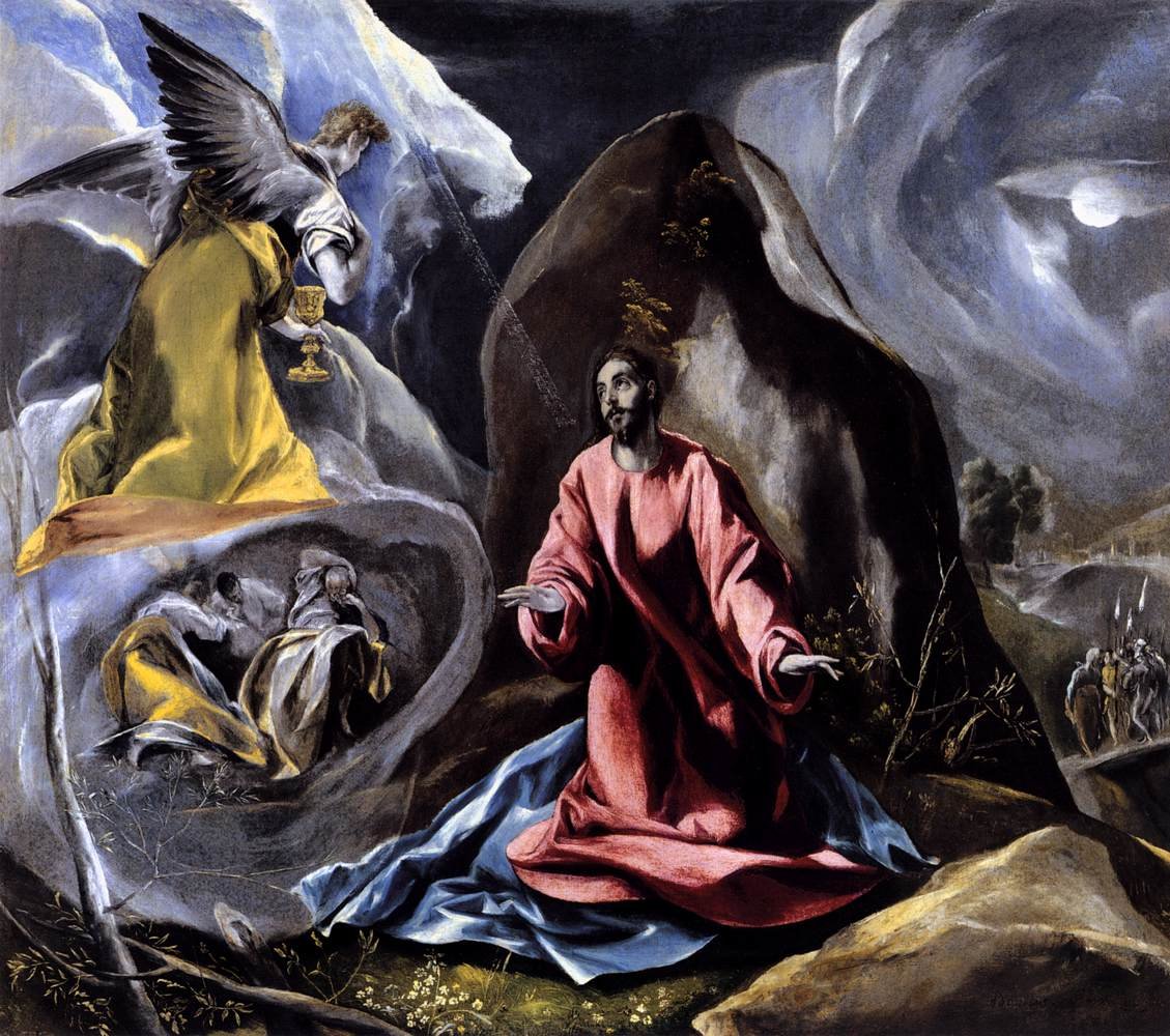Die Agonie im Garten von El Greco