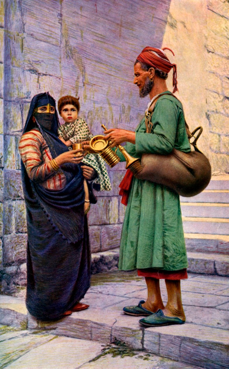 Der Wasserverkäufer, ca. 1922 von Donald McLeish