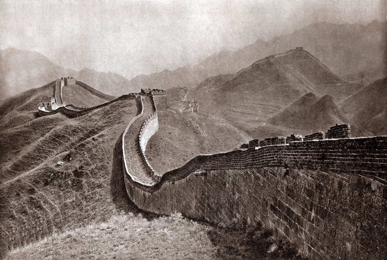 Die Große Mauer von China von Donald Mennie