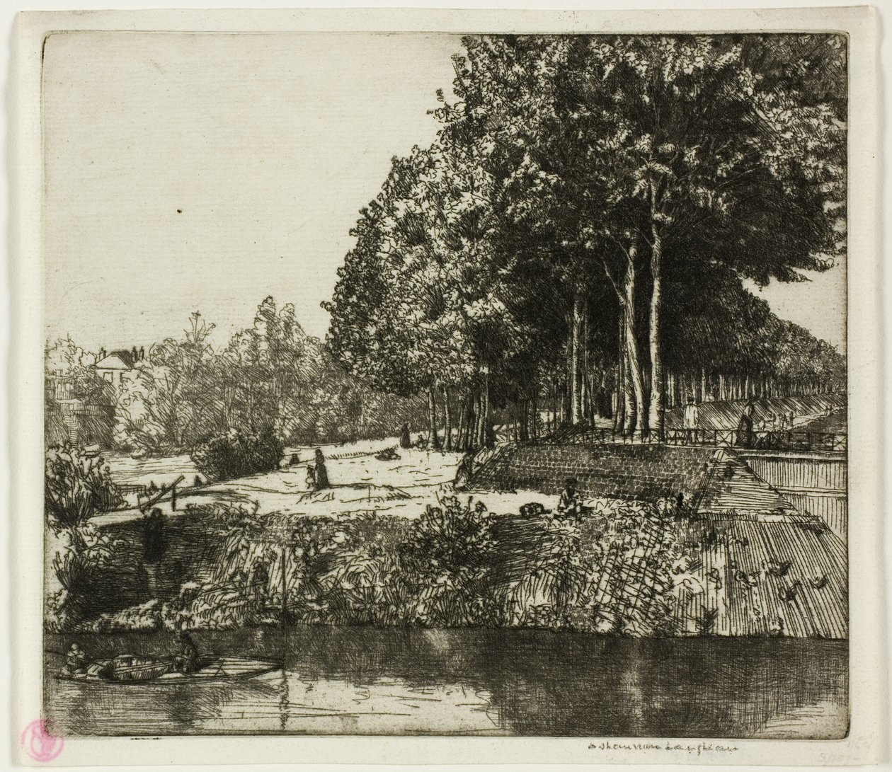 Kanal bei Charenton von Donald Shaw MacLaughlan