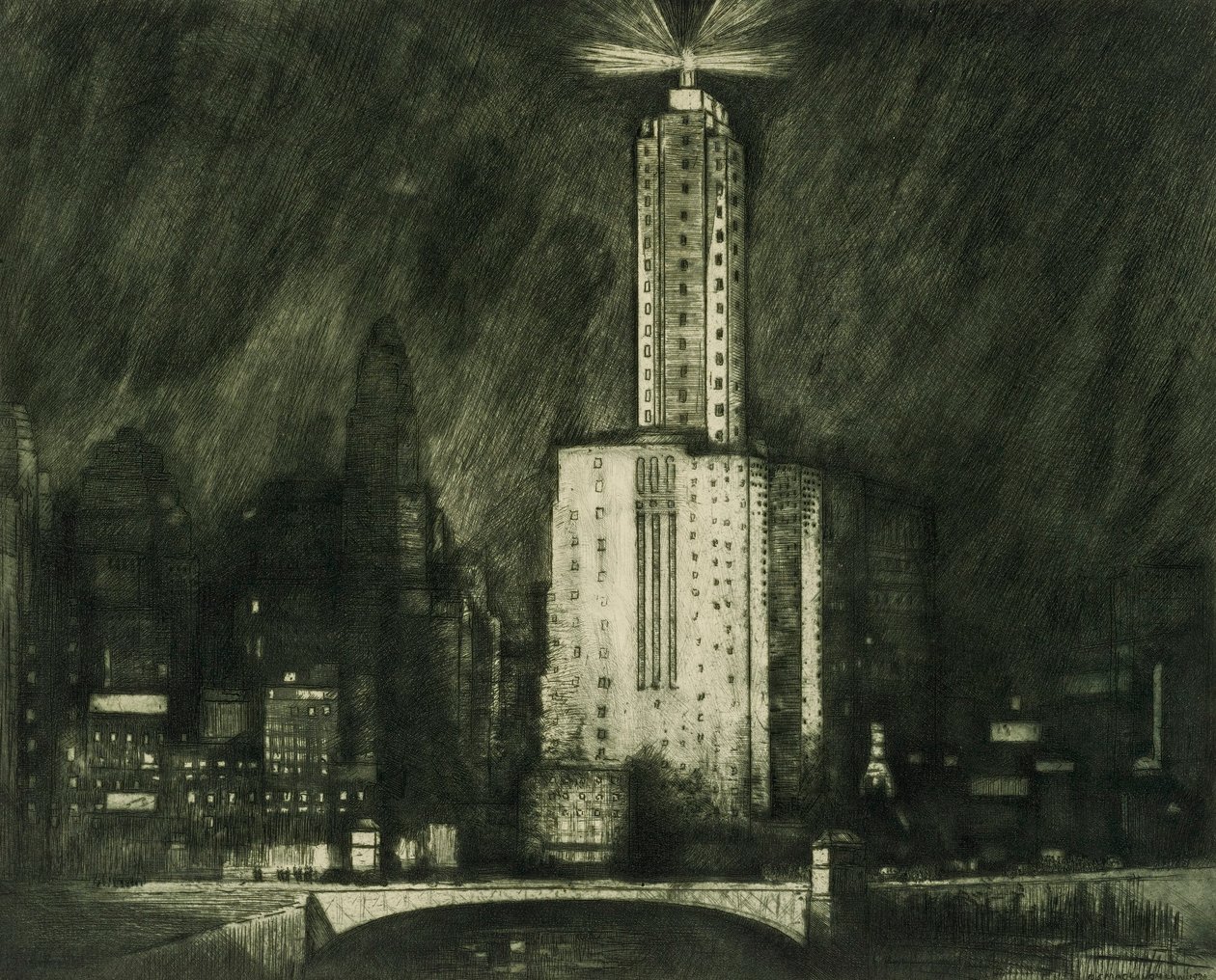 Chicago, der Wacker Drive von Donald Shaw MacLaughlan